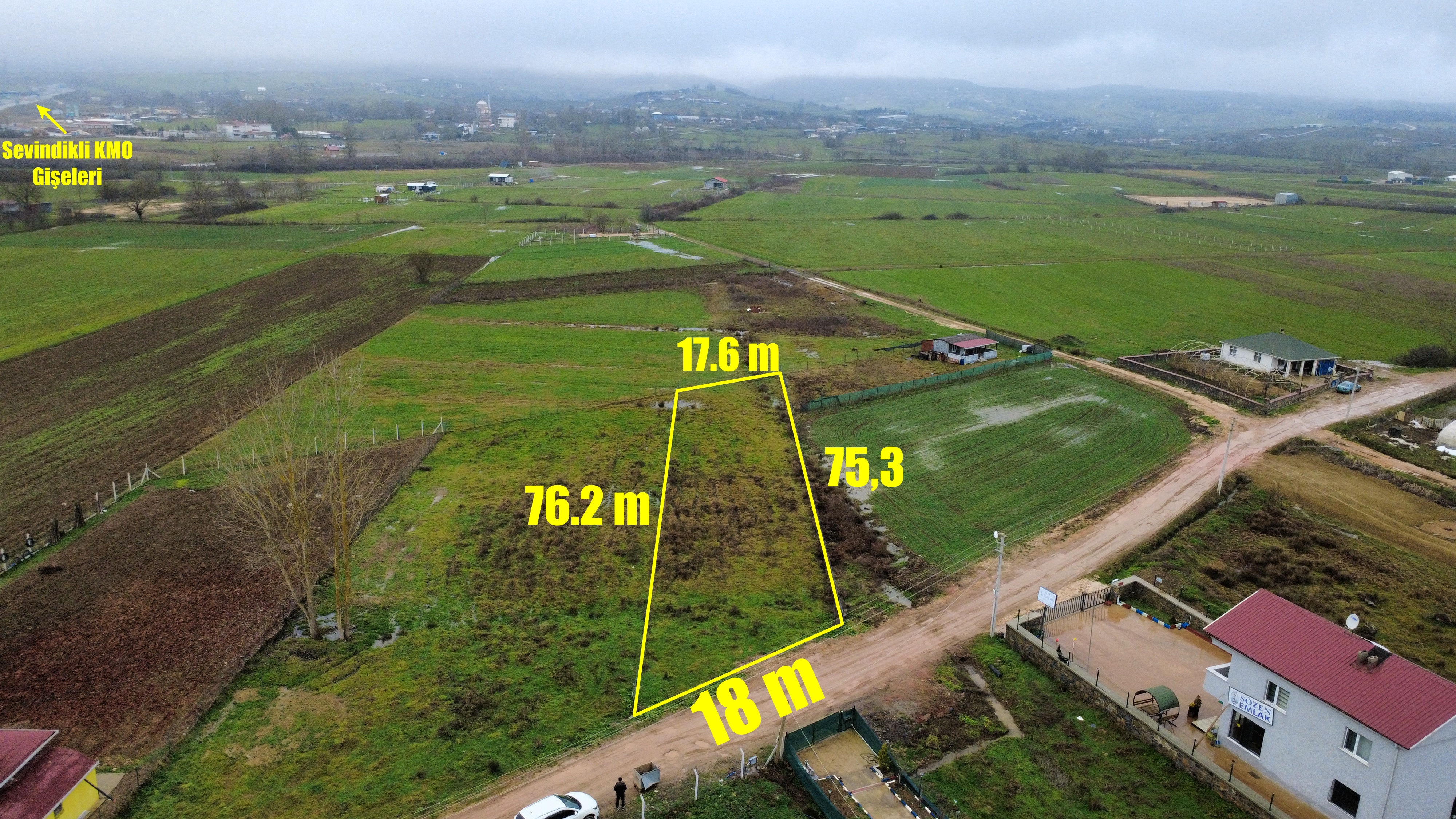 Kocaeli Körfez Karayakuplu'da KMO Gişelerine 3 Dakika Mesafede Satılık Tarla - fotoğraf 1